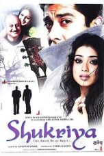 Movie poster: Shukriya: Till Death Do Us Apart