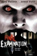 Movie poster: Final Examination