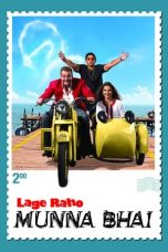 Movie poster: Lage Raho Munna Bhai