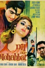 Movie poster: Dil Aur Mohabbat 1968